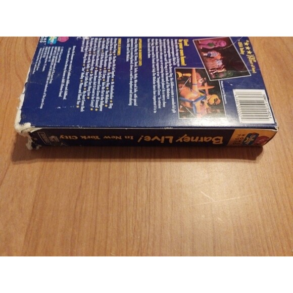 Barney Live in New York City VHS (1994) Classic Collection, Clean & Tested - Picture 4 of 7